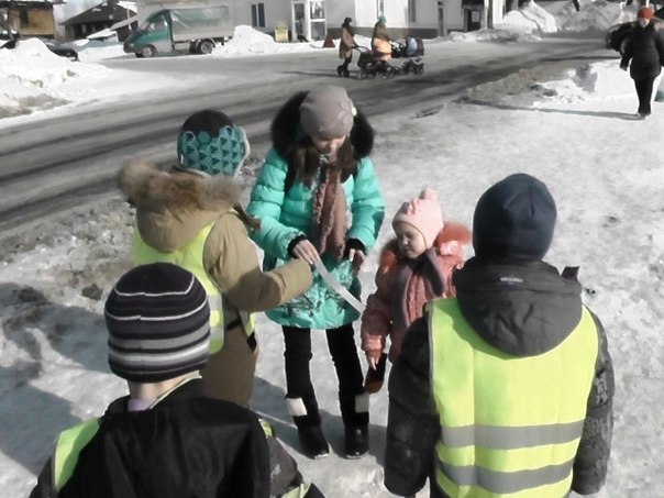 В городе прошла акция "Засветись"