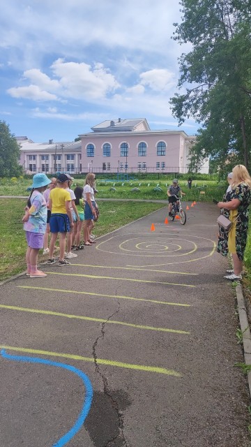 В лагере дневного пребывания проведено мероприятие "Безопасное лето"