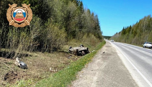 В ДТП пострадал водитель автомобиля